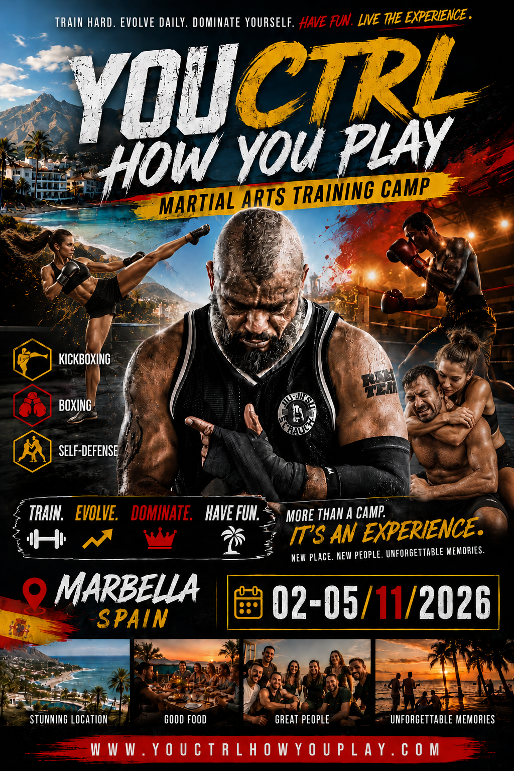 You Ctrtl How You Play - Martial Arts Trainig Camp 2.–5.11.2026
